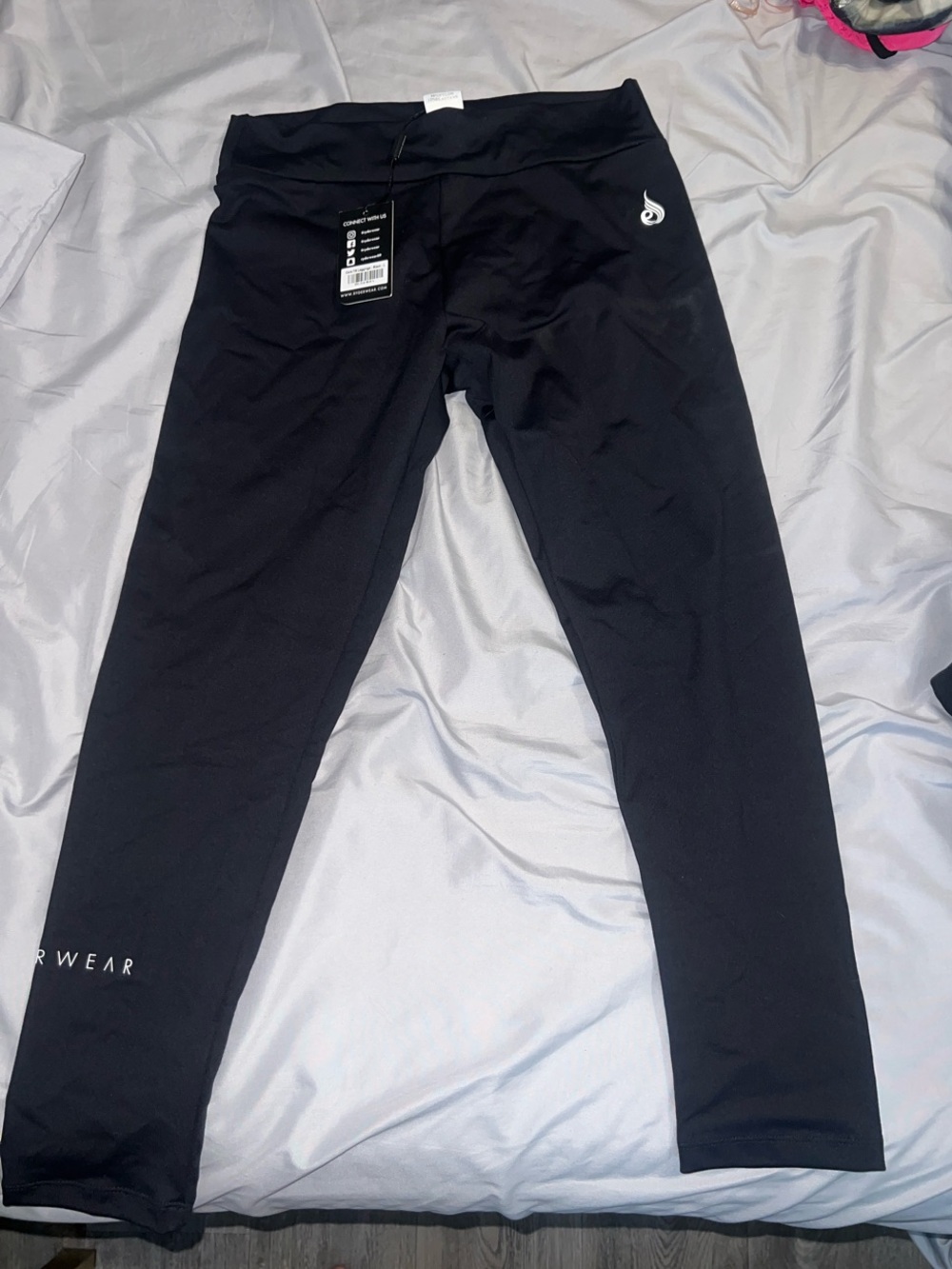 Ryderwear Black Women's High-Waisted Leggings